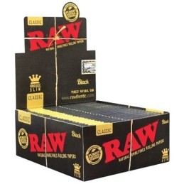 Raw Black King Size Slim...